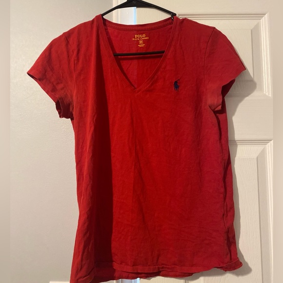 SALE Red Polo Shirt - Picture 1 of 3